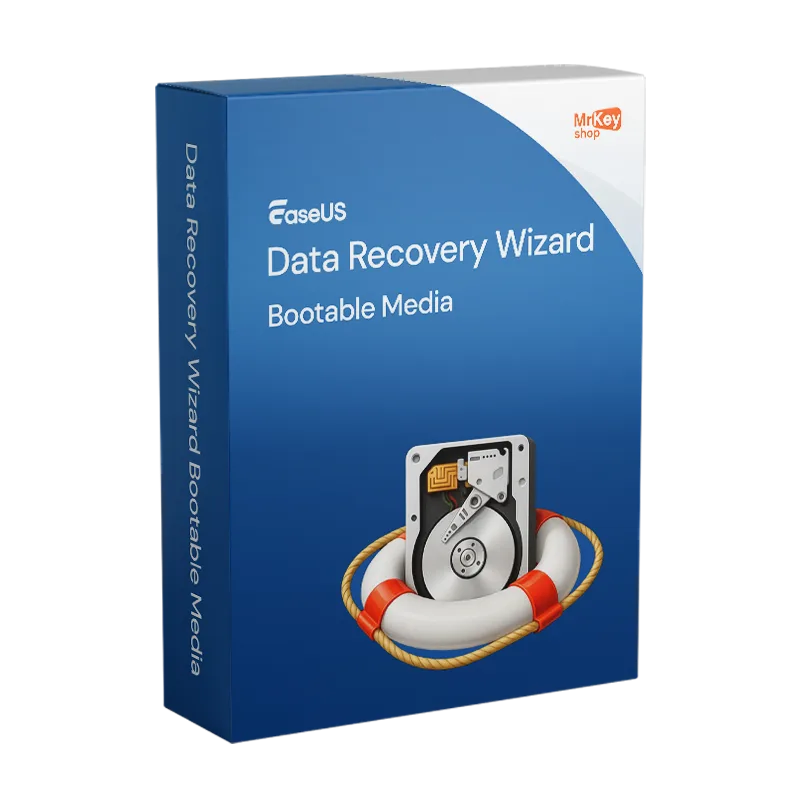 EaseUS Data Recovery Wizard Bootable Media – Original-Lebenslanglizenz von EaseUS
