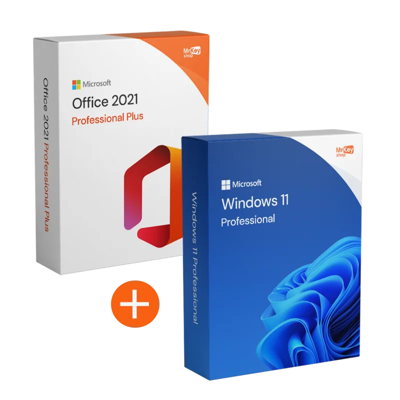 Windows 11 Pro + Office 2021 Pro Plus - Bundle
