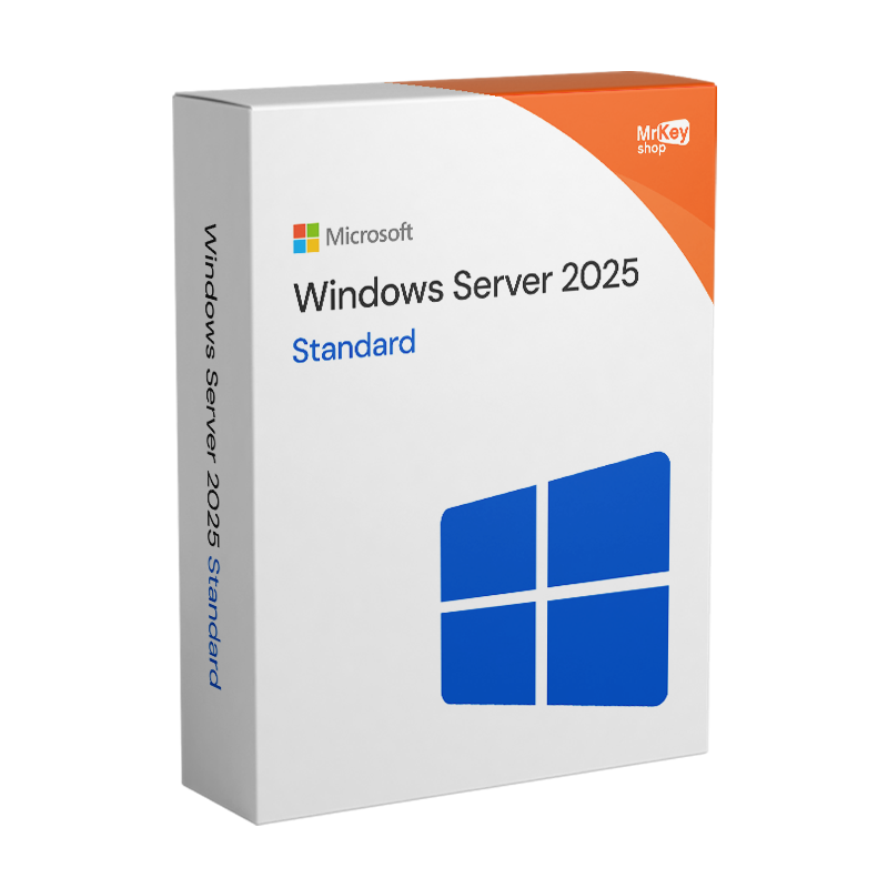 Microsoft Windows Server 2025 Standard – Original-Lebenszeitlizenz