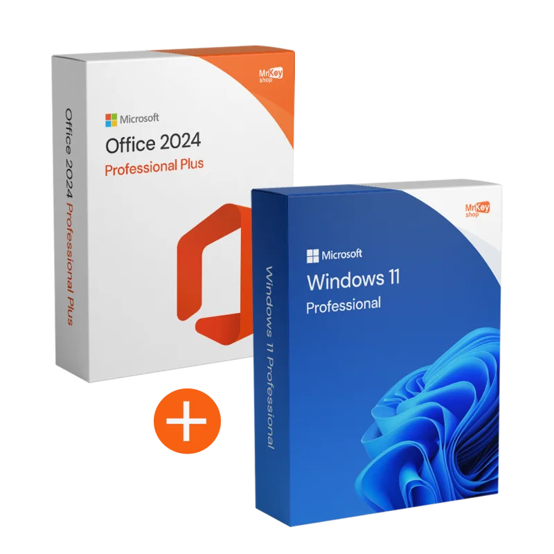 Windows 11 Pro + Office 2024 Pro Plus - Bundle