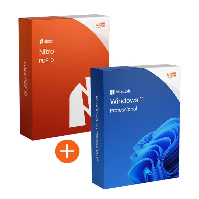 Windows 11 Pro + Nitro PDF 10 - Bundle