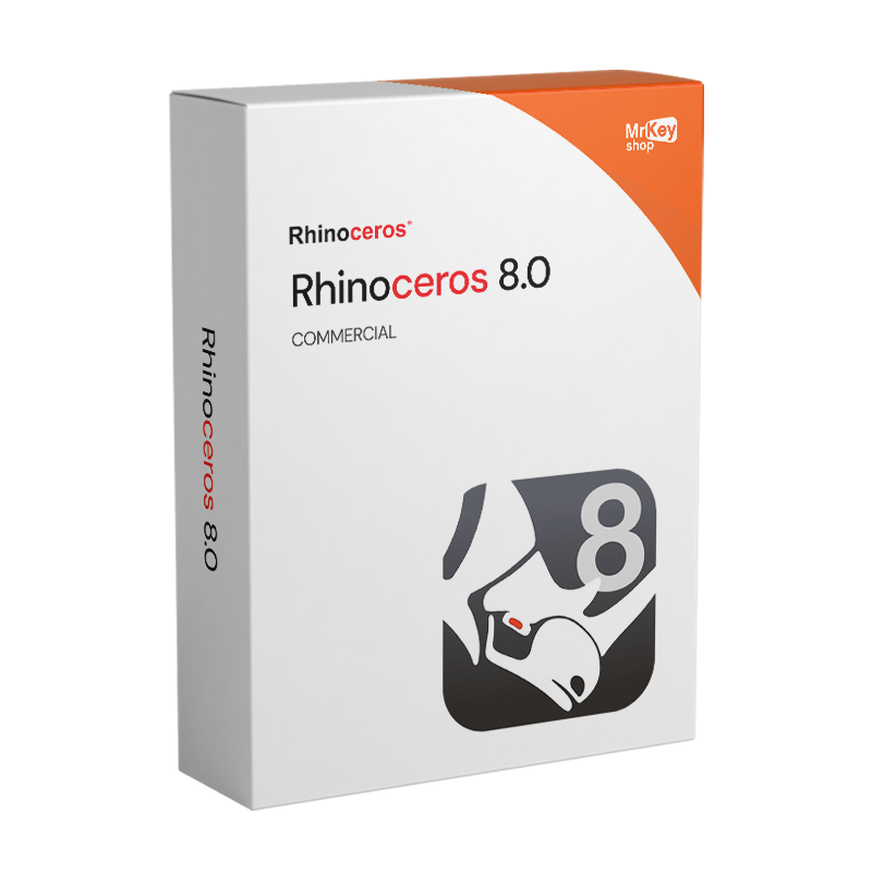 Rhino 8.0 Commercial – Original-Lebenslanglizenz