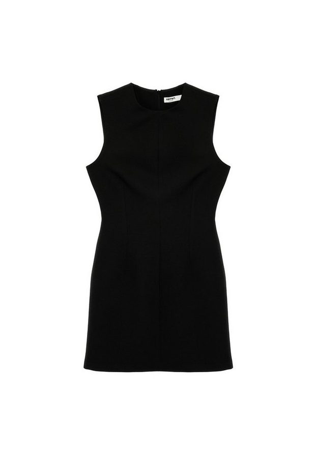 Koton Minikleid Koton Rundhals Ärmelloses A-Linie Minikleid