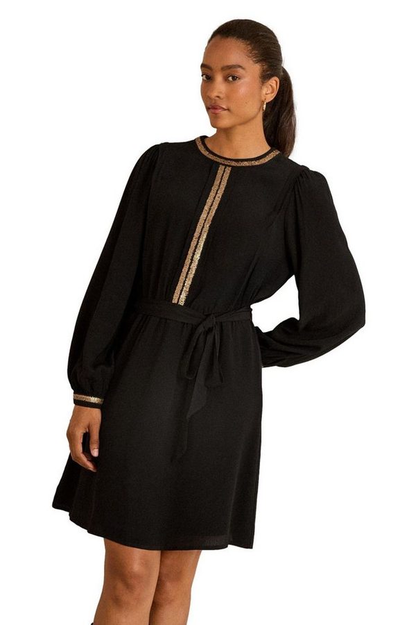 Love & Roses Minikleid Love & Roses Pailletten-Minikleid, Regular (1-tlg)