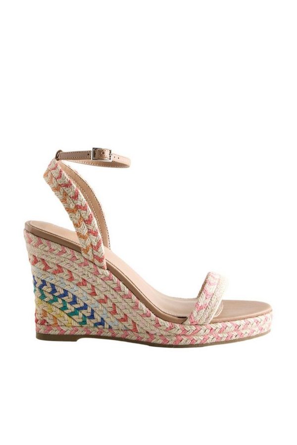 Next Forever Comfort® Schuhe mit hohem Keilabsatz Keilsandalette