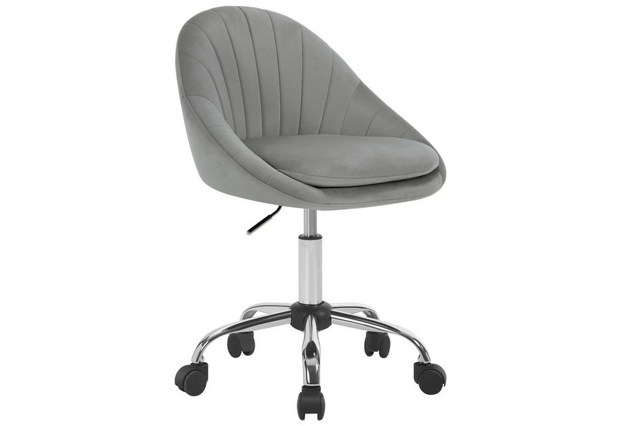 Woltu Bürostuhl (1 St), ergonomisch, Schminkstuhl, Schreibtischstuhl 150 kg belastbar