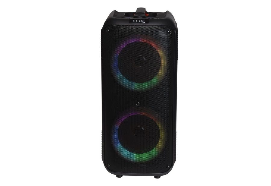 Denver BPS-354 Bluetooth-Lautsprecher (200W Peak · 2x 6,5” Woofer · RGB LED · TWS Stereo)