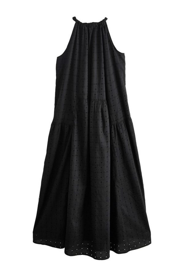 Next Maxikleid Maxikleid mit Neckholder (1-tlg)