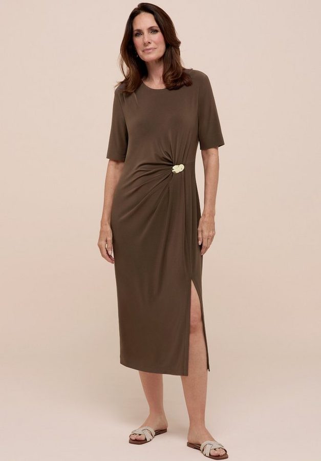 bianca Jerseykleid DAVINA in modisch angesagtem Jersey