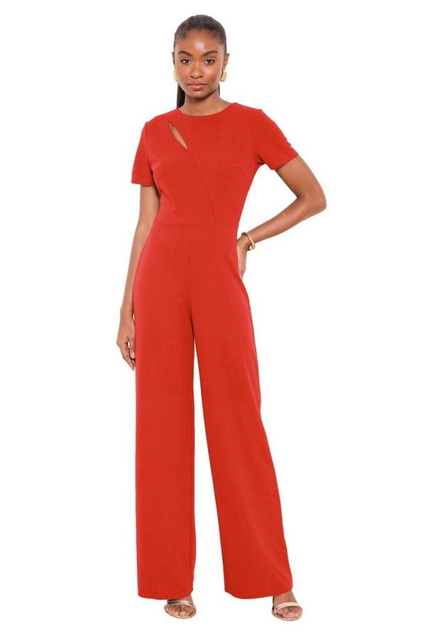 LIPSY Jumpsuit Lipsy Jumpsuit mit gespleißten Ärmeln, Kurzgröße (1-tlg)