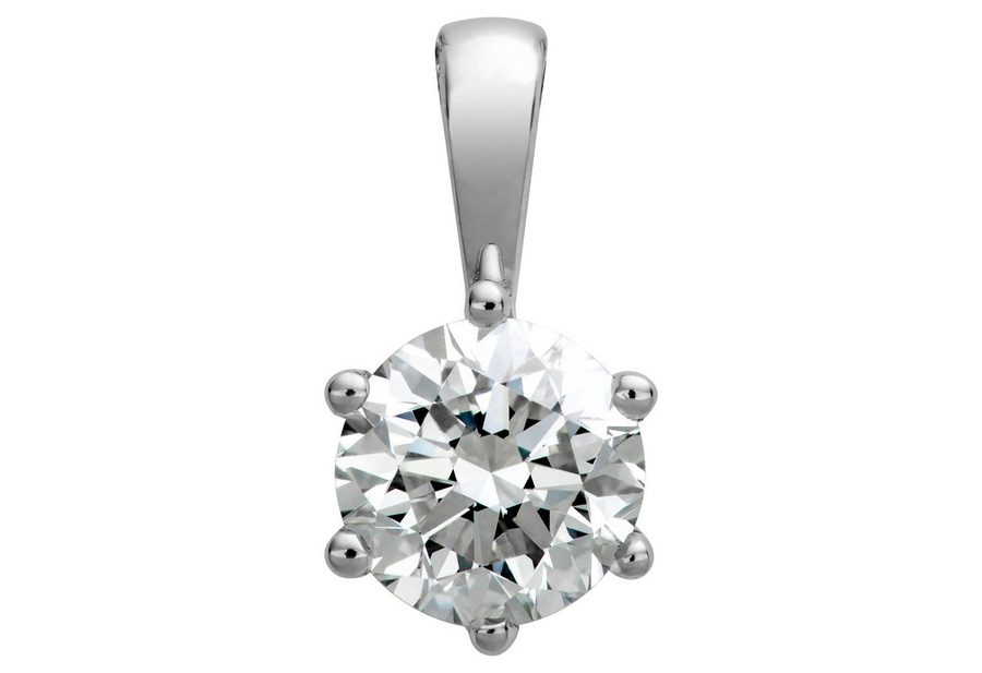 Orolino Kettenanhänger Gold 750 mit natürlichem Brillant 1,00ct.