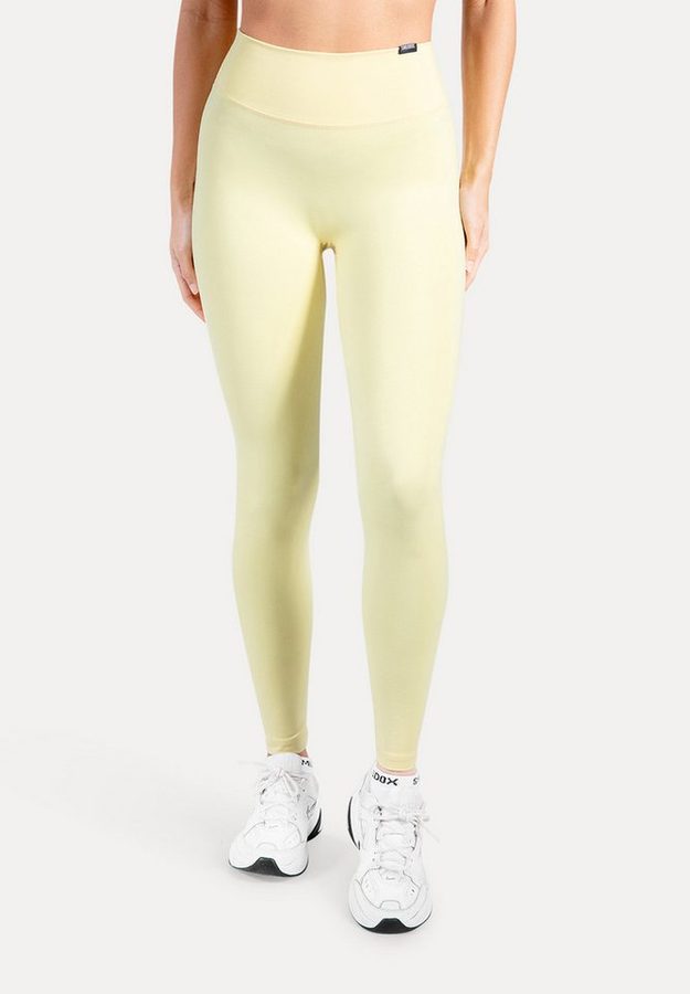 Smilodox Leggings Selina, High Waist Shaped Fit Yogahose, elastisches Material Blickdichte Push-Up Yoga Leggings, elastisch, seamless, Workout Gym