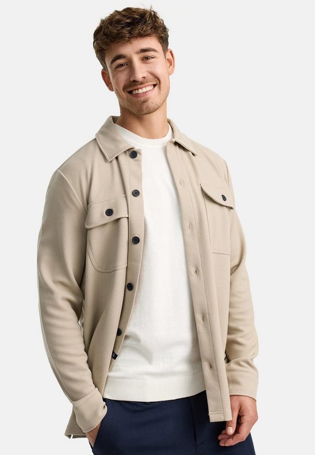 INDICODE Langarmhemd Herren INNello Herrenhemd Langarm Elegantes Overshirt mit Brusttaschen