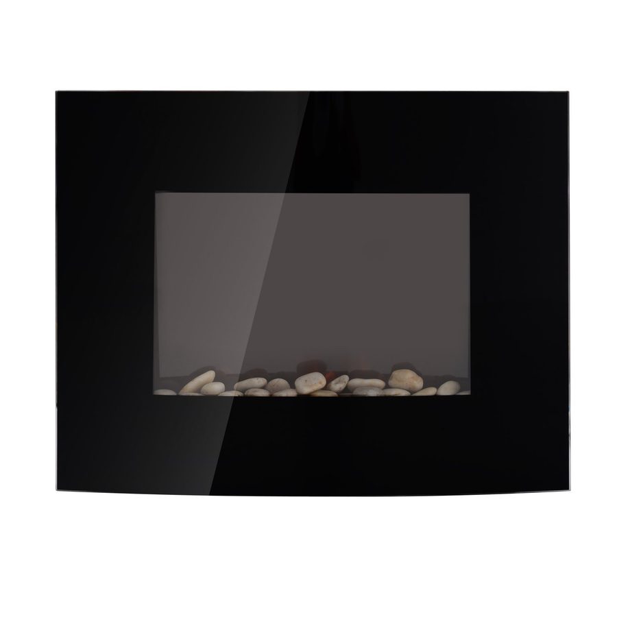 HOMCOM Elektrokamin Kaminofen elektrisch mit 2 Leistungsstufen 900/1800 W LED 65 x 11,4 x 52 cm Edelstahl Schwarz für gemütliche Wärme   Aosom.de