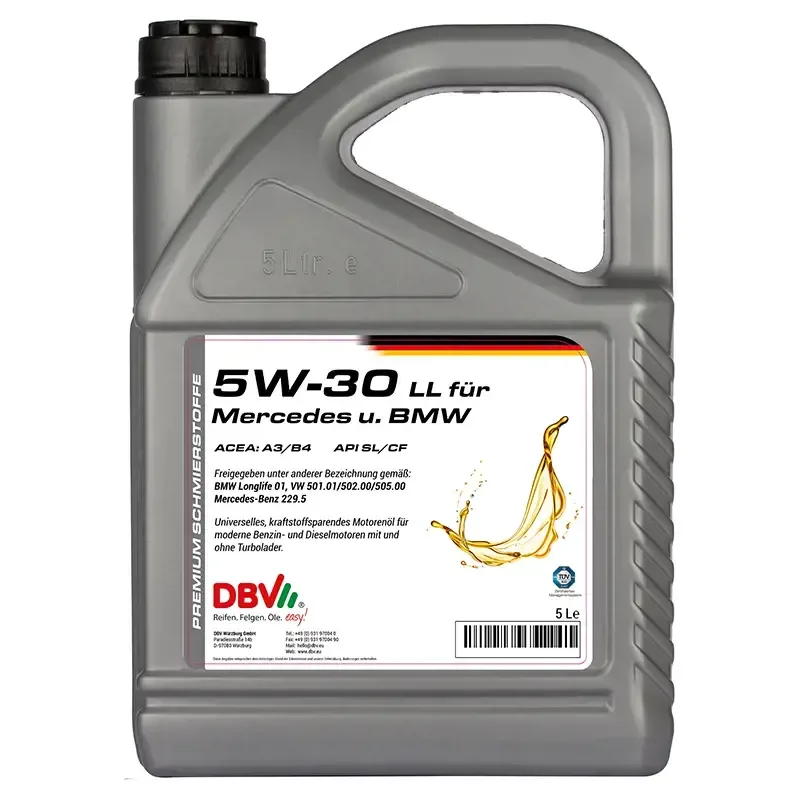 DBV BWM-MB synthetisch 5W-30 5 Liter von DBV Motoröl