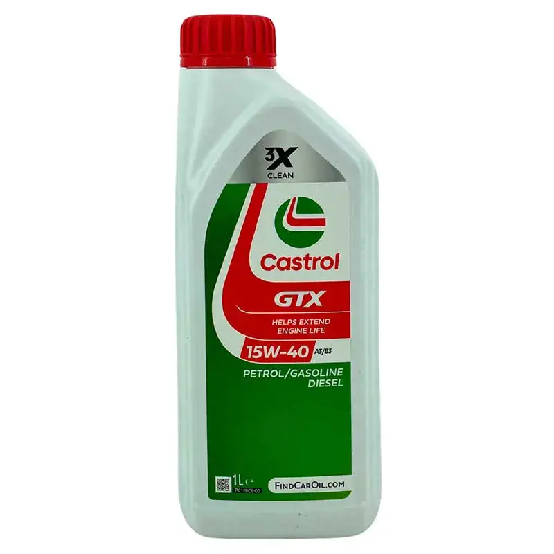 Castrol GTX 15W-40 A3/B3 3x1 Liter von Castrol