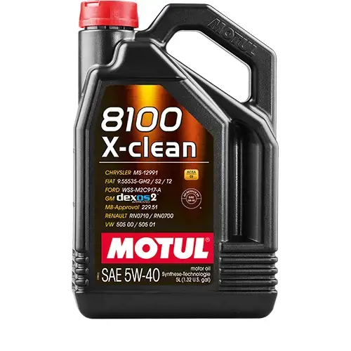 Motul 8100 X-CLEAN 5W-40 5 Liter DE von Motul