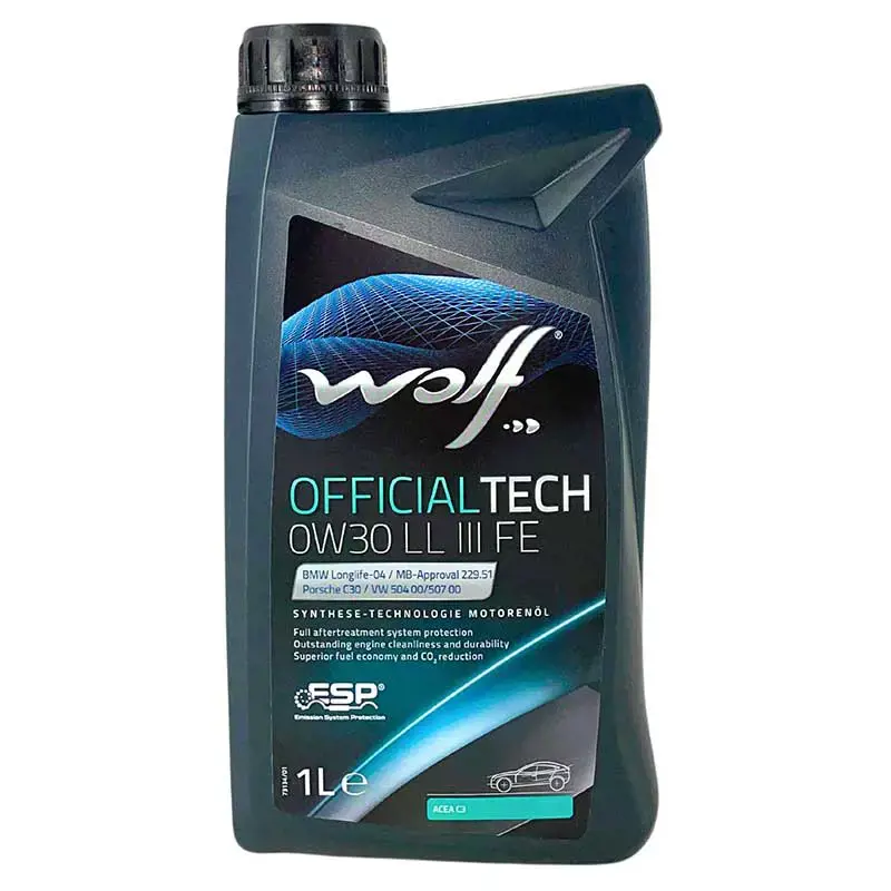 Wolf OfficialTech 0W-30 LL III FE 1 Liter von Wolf Lubricants
