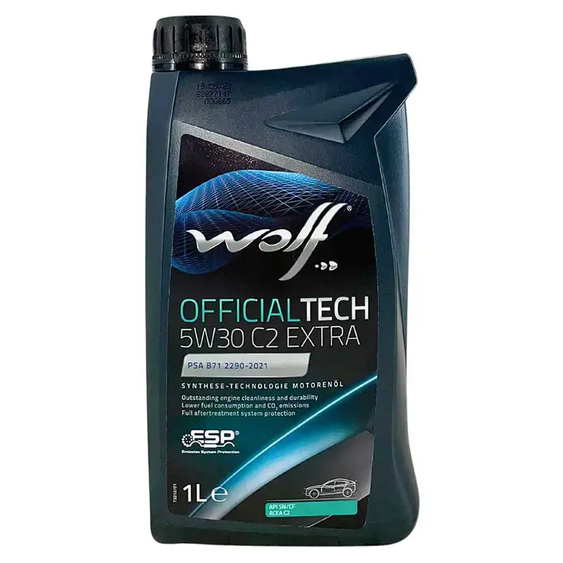 Wolf OfficialTech 5W-30 C2 Extra 1 Liter von Wolf Lubricants