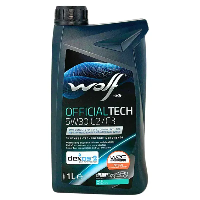 Wolf OfficialTech 5W-30 C2/C3 1 Liter von Wolf Lubricants