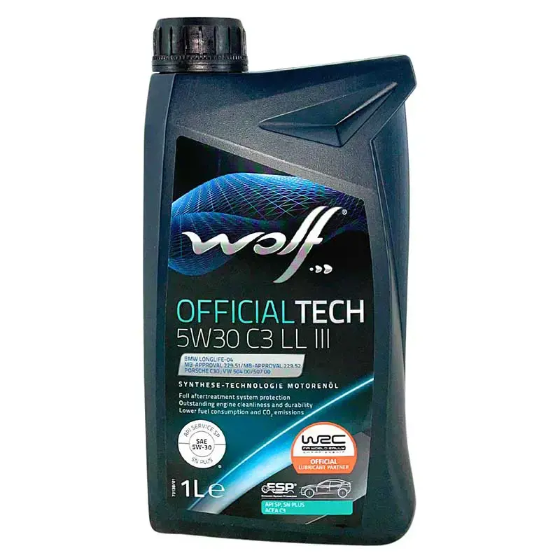 Wolf OfficialTech 5W-30 C3 LL III 1 Liter von Wolf Lubricants