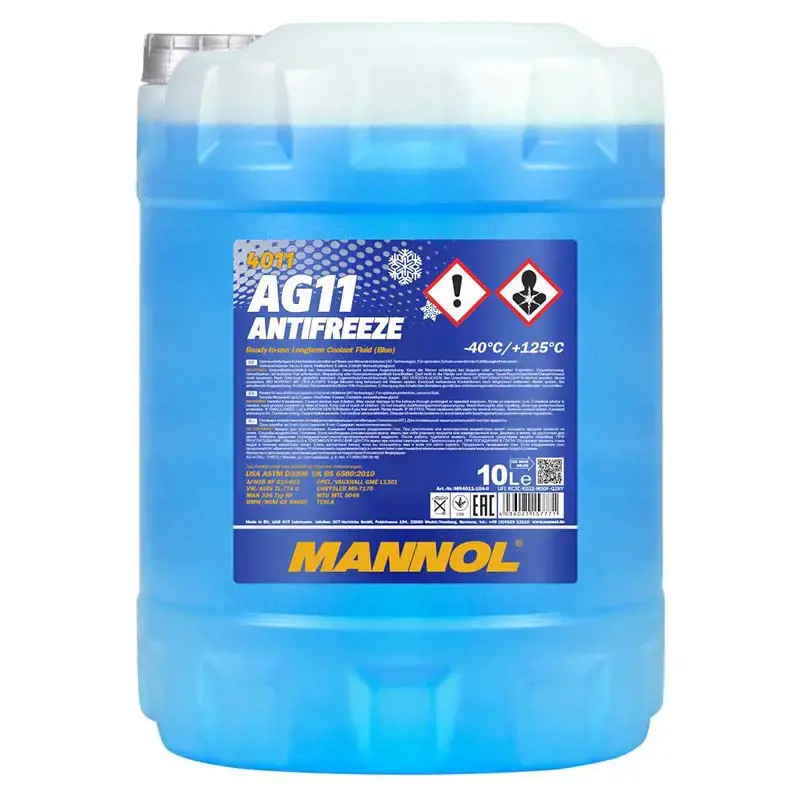 MN Antifreeze AG11 (-40° C) Longterm 10 L von Mannol