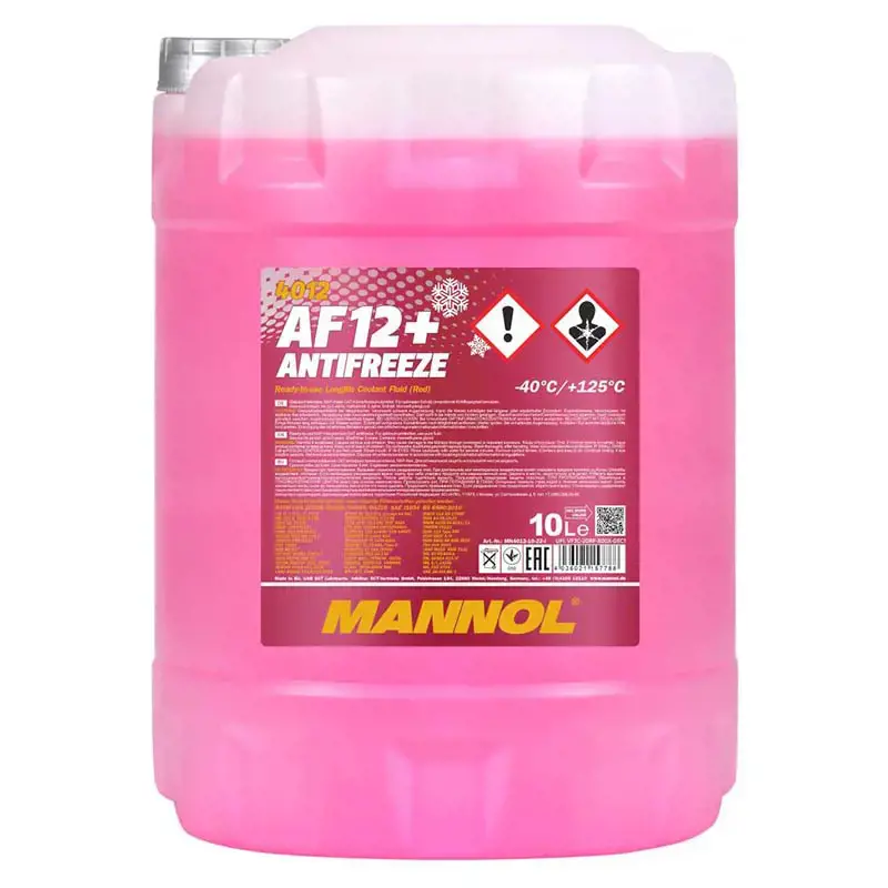 MN Antifreeze AF12+ (-40° C) Longlife 10 L von Mannol
