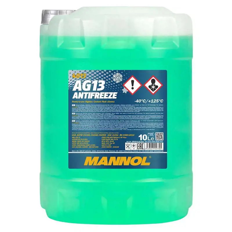 MN Antifreeze AG13 (-40° C) Hightec 10 L von Mannol