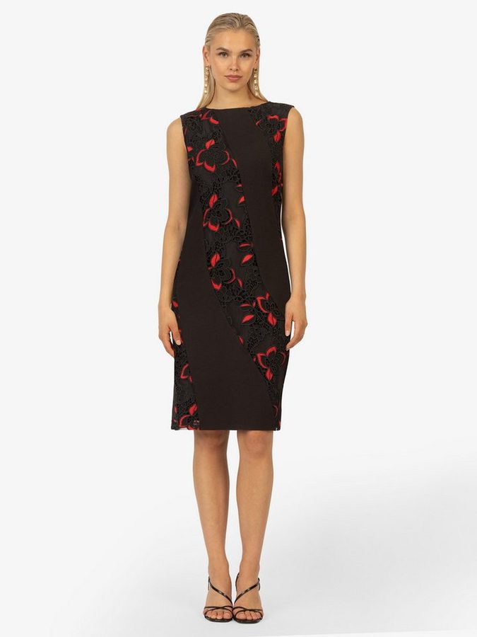 Kraimod Cocktailkleid mit asymmetrischer Spitze