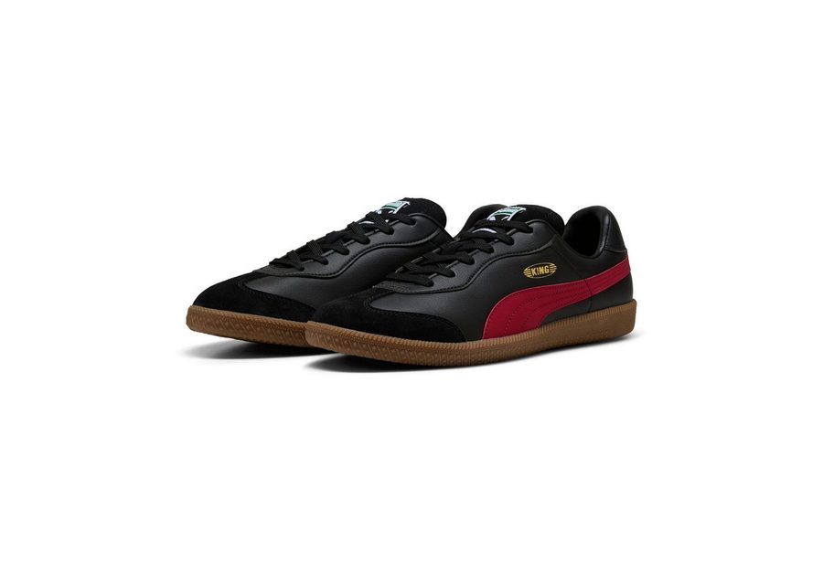 PUMA KING 21 IT Sneaker mit Schnürung, leicht profilierte Gummi-Laufsohle