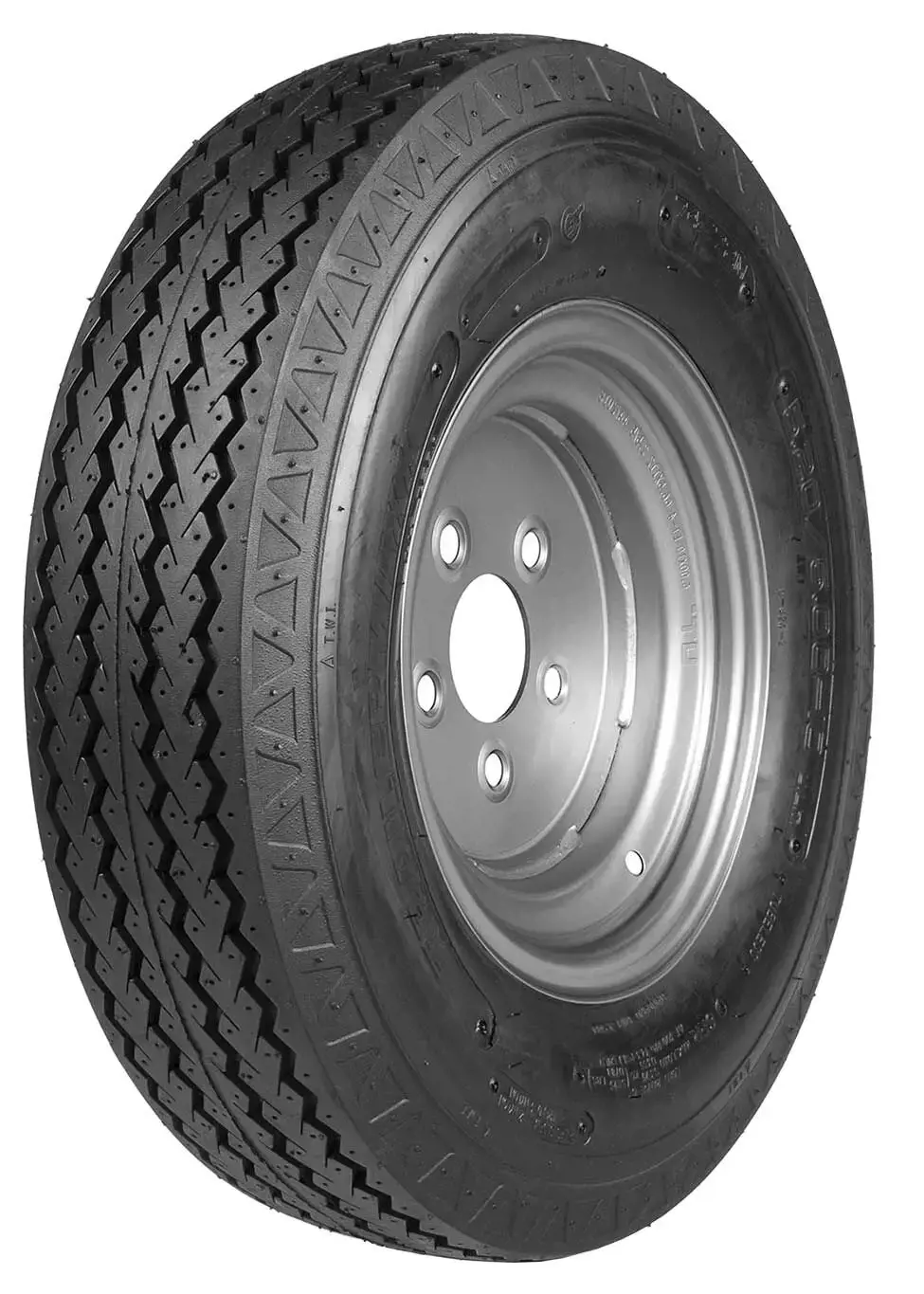 Set 5.00-8 TT 77M C-824 Trailer Ventil TR13 6PR von CST
