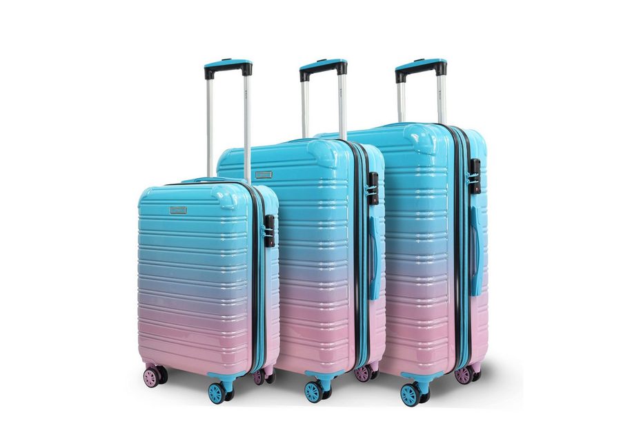 Blade Hartschalen-Trolley Kofferset Erweiterbares Handgepäck Rollkoffer TSA-Schloss ABS+PC SALE