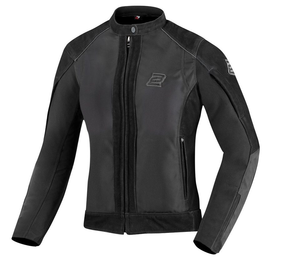 Bogotto Motorradjacke Tek-M wasserdichte Damen Motorrad Leder- / Textiljacke herausnehmbares Innenfutter,herausnehmbare Membrane,wasserdicht