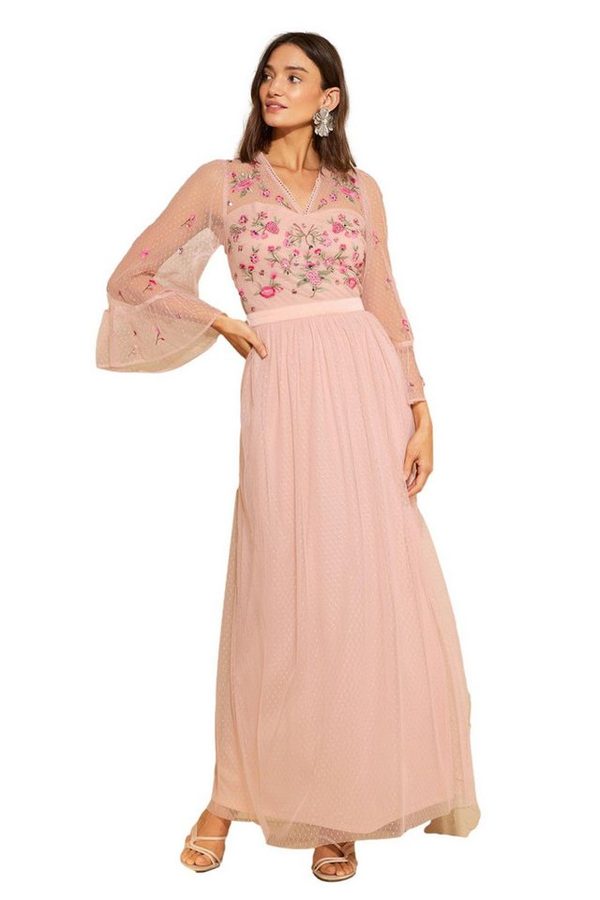 Love & Roses Maxikleid Love & Roses Maxikleid für die Brautjungfer (1-tlg)