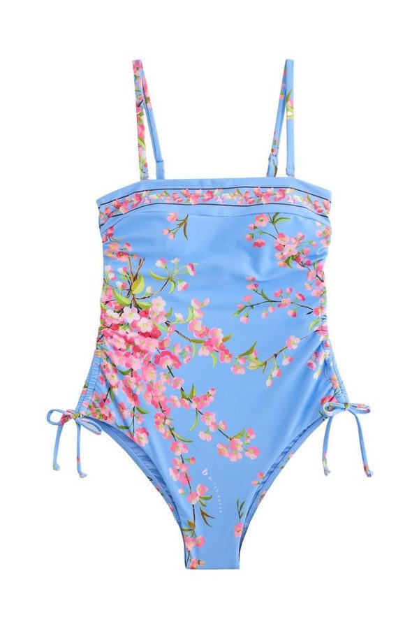 B by Ted Baker Badeanzug B by Ted Baker bauchformender Bandeau-Badeanzug (1-St)