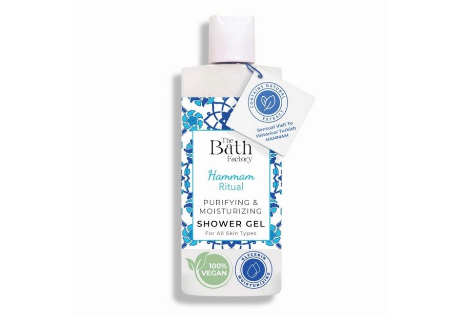 The Bath Factory Duschgel Hammam – Das Duschgel für ein authentisches Hamam-Erlebnis - 400 ml