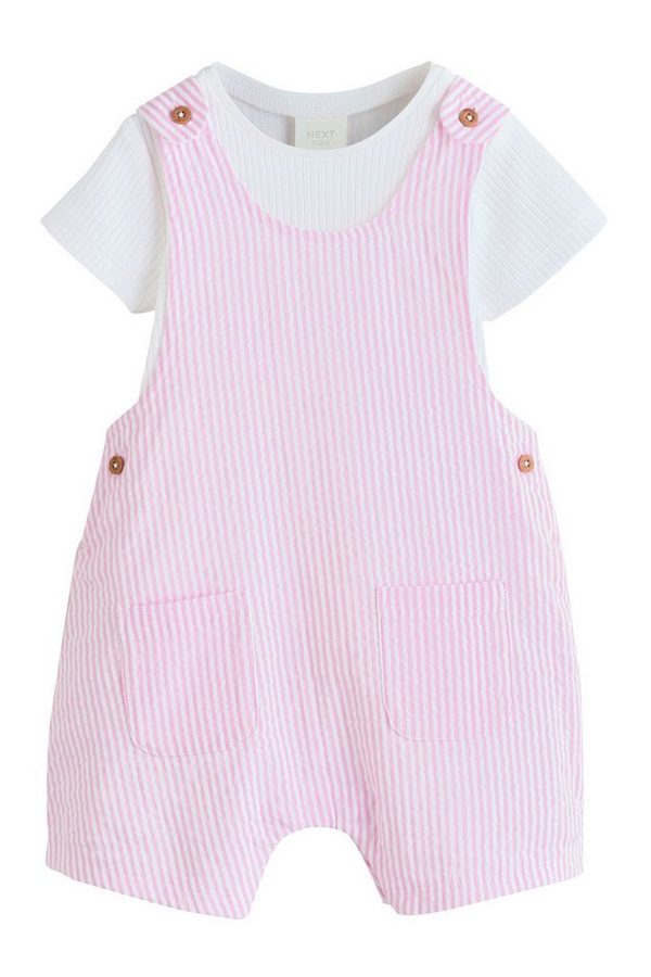 Next Body & Hose Baby-Latzhose und Bodysuit im 2-teiligen Set (2-tlg)