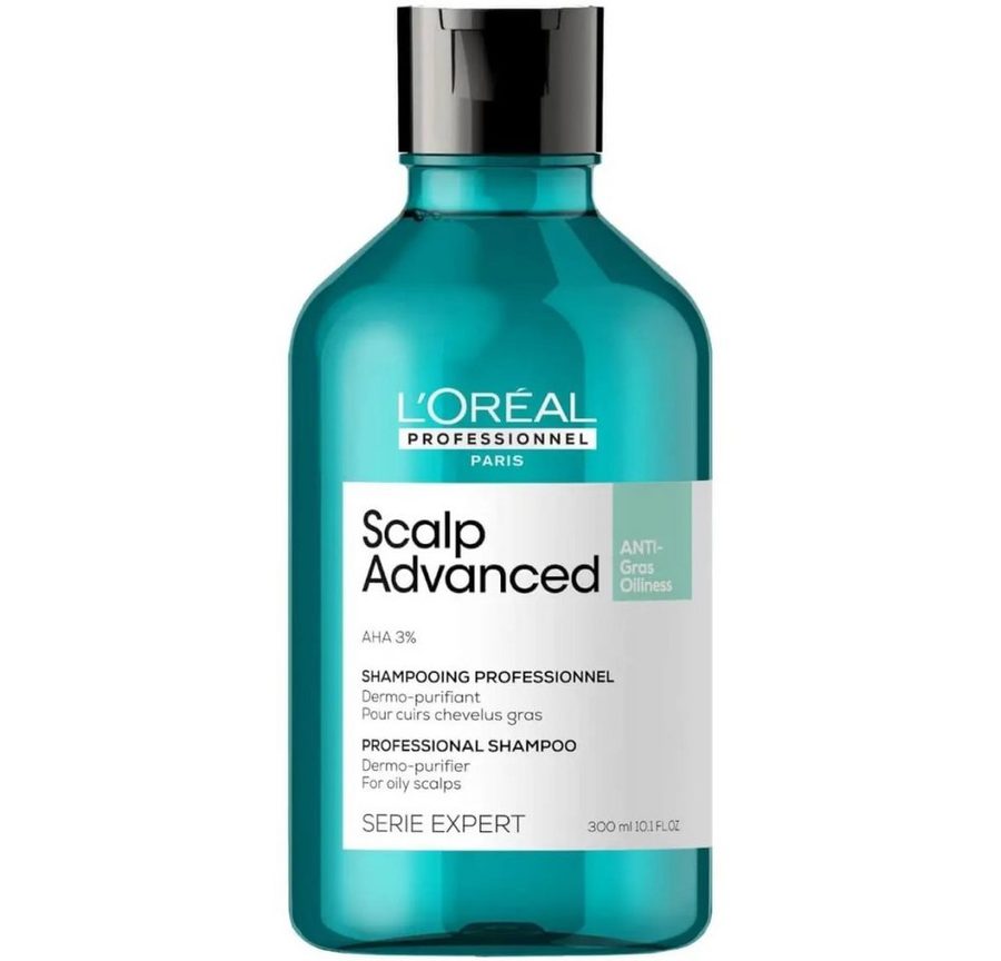 L'ORÉAL PROFESSIONNEL PARIS Haarshampoo L'Oréal Scalp Advanced Anti-Oiliness Dermo-Purifier Shampoo 300ml