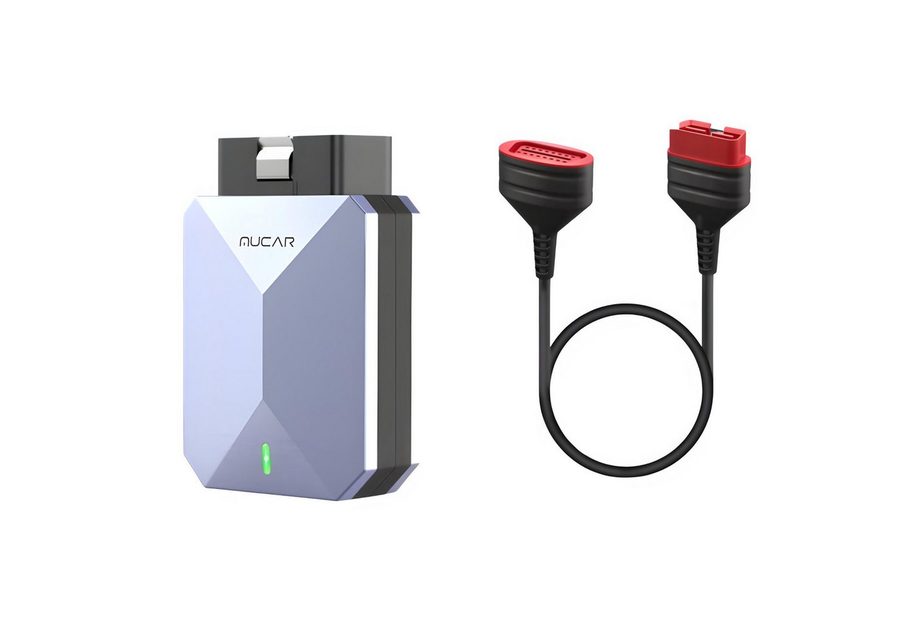 MUCAR OBD2-Diagnosegerät OBD Tester OBD2 Bluetooth Auto Diagnosegerät mit CAN FD & 15 Reset, Komplett-Set, Komplett-Set, Intelligentes KI-Diagnosegerät, Wireless
