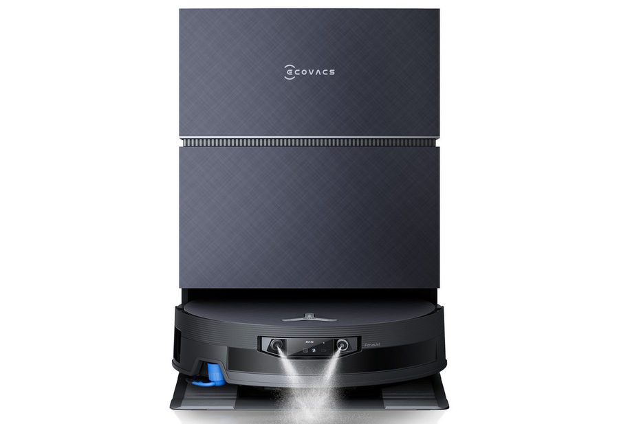ECOVACS Saugroboter Deebot X12 Pro Omni, 22000Pa mit FocusJet Technologie, PowerBoost Plus Ultra-Schnell, OZMO Roller 3.0, ZeroTangle 4.0, max. Aufstieg von 4 cm, Heißwasserreinigung 75°C, TruePass 4x4 Schwellenmeister