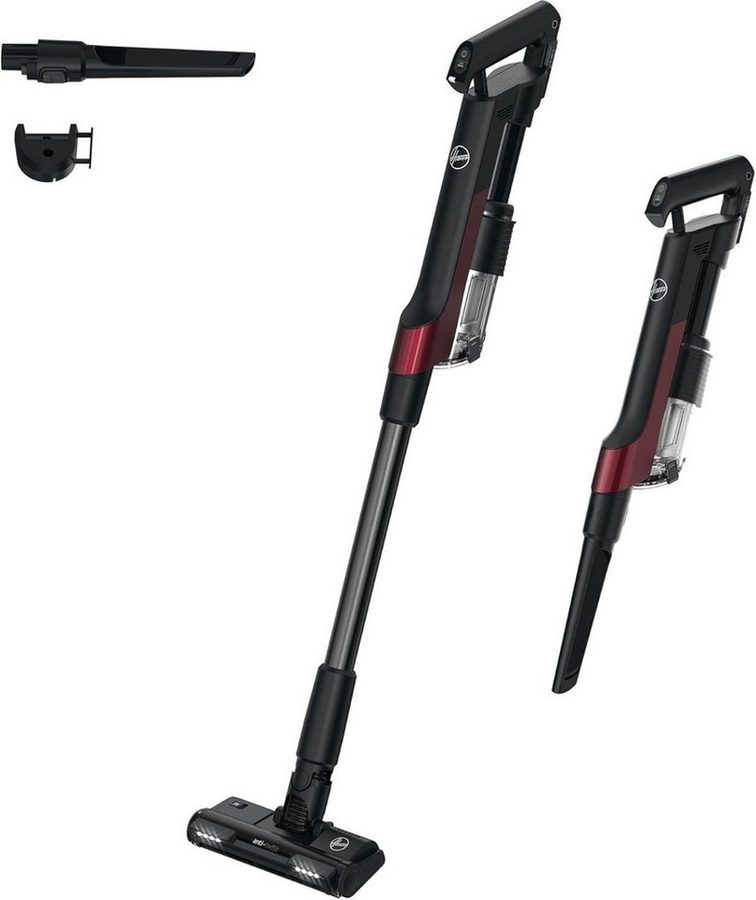 Hoover Akku-Stielstaubsauger Akku Handstaubsauger, LED & Hartbodendüse, 165.00 W, beutellos, Anti-Twist, verhindert das sich Haare in der Bürste verheddern von Hoover