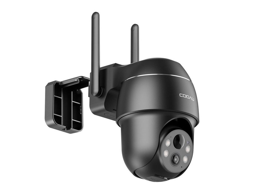 Topcony Überwachungskamera 5MP Überwachungskamera Aussen Akku Kabellose WLAN IP Kamera Outdoor (Aussen, Außenbereich, außen, 2.4GHz WiFi,Intelligente PIR-Personenerkennung, Nachtsicht in Farbe, Audio- und Lichtalarm, H.265-Videokomprimierung,IP66 wetterfest, Mit anderen Familienmitgliedern teilen) von Topcony