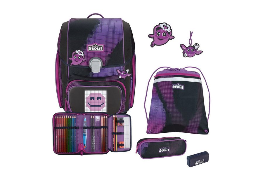 Scout Schulranzen Genius Movie Star (4-tlg), PET von Scout