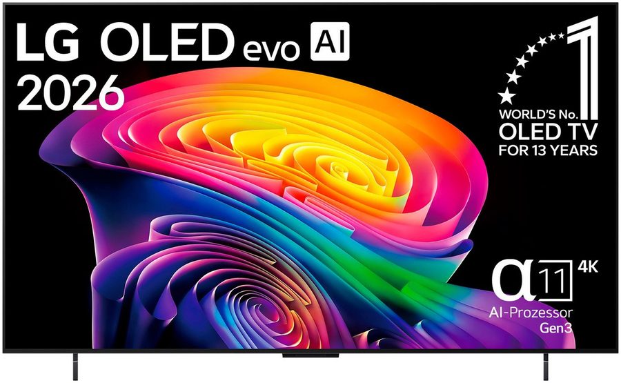 LG OLED42C68LA OLED-Fernseher (106 cm/42 Zoll, 4K Ultra HD, Smart-TV)