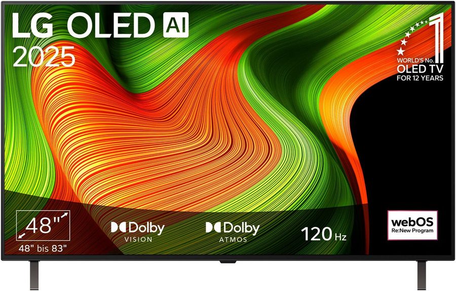 LG OLED48B59LA OLED-Fernseher (121 cm/48 Zoll, 4K Ultra HD, Smart-TV)