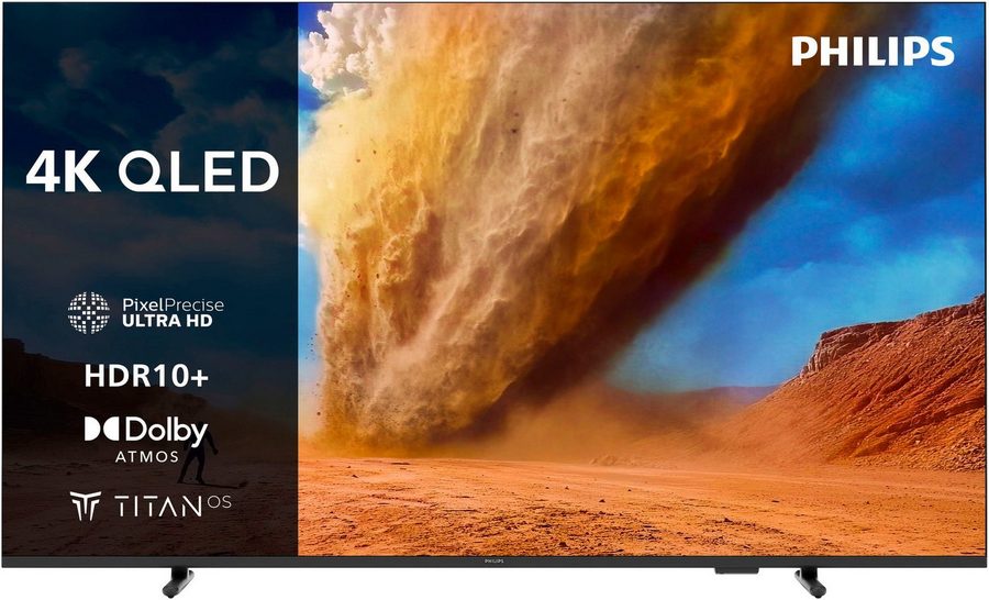 Philips 65PUS7800/12 QLED-Fernseher (164 cm/65 Zoll, 4K Ultra HD, Smart-TV, Pixel Precise Ultra HD, HDR10+ & HLG, Dolby Atmos & DTS:X Sound)