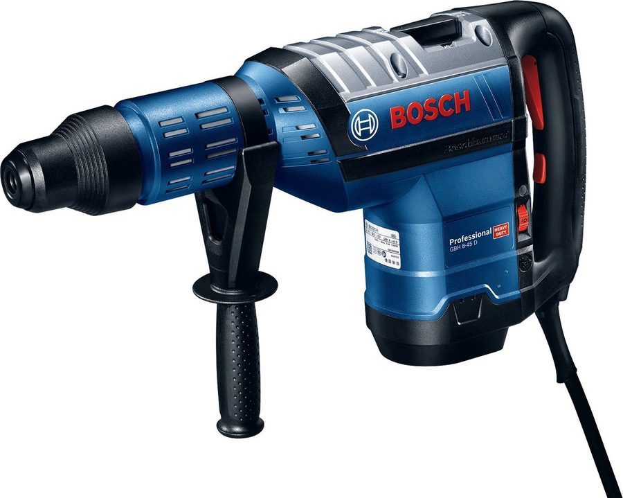 Bosch Professional Bohrhammer GBH 8-45 D Professional, 230 V, max. 305 U/min, (1-tlg), starker Motor für schnellen Bohrfortschritt, mit SDS max von Bosch Professional