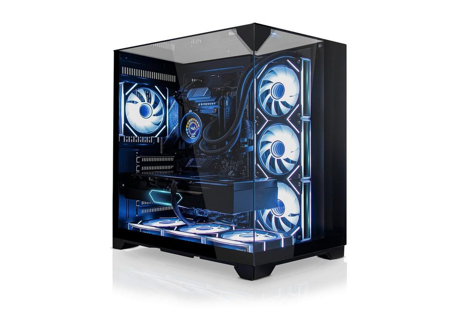 SYSTEMTREFF AMD Ryzen 7 9800X3D mit Nvidia GeForce RTX 5080 16GB Gaming-PC (AMD 9800X3D 9800X3D, Nvidia GeForce RTX 5080, 32 GB RAM, 1000 GB SSD, Wasserkühlung)