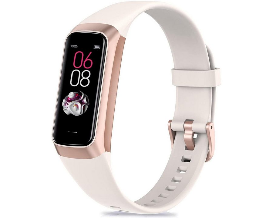 MOPUEA Smartwatch mit Blutdruckmessung mit 70+ Zifferblätter &25 Sportmodi Smartwatch von MOPUEA