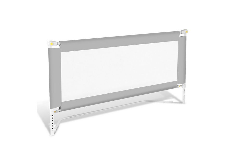 Clanmacy Bettschutzgitter Bettgitter Kinderbettgitter 150/180/200cm Bettschutzgitter Kinder Baby von Clanmacy